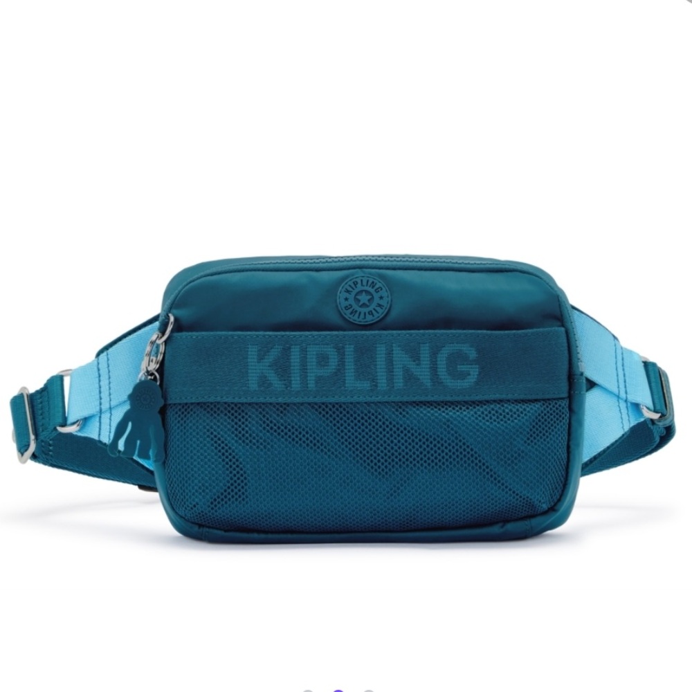 NWT Kipling Rebel Navy Sport Ilda Waist Pack Fanny Pack Belt Bag Pouch Crossbody